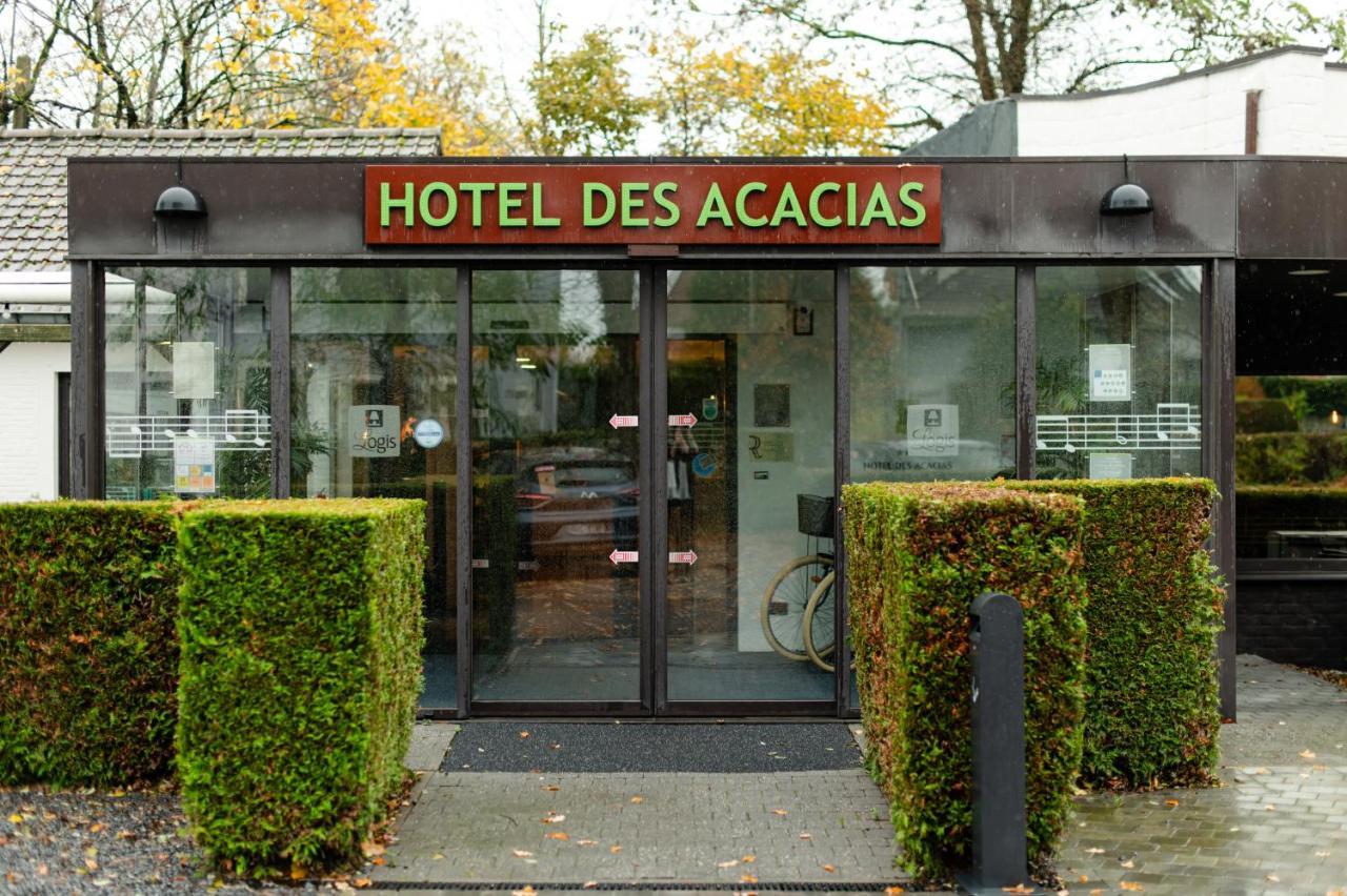 Logis Hôtel Restaurant Des Acacias Lille Tourcoing Neuville-en-Ferrain Exterior foto